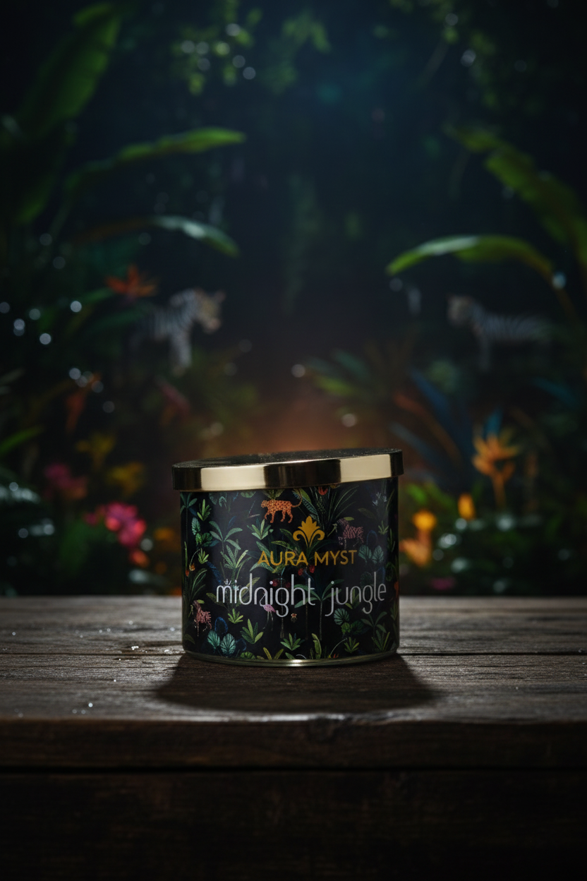 3 Wick Glass Jar Candle - 14oz - Image 9