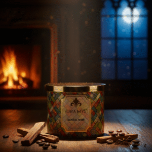 Wick Glass Jar Candle