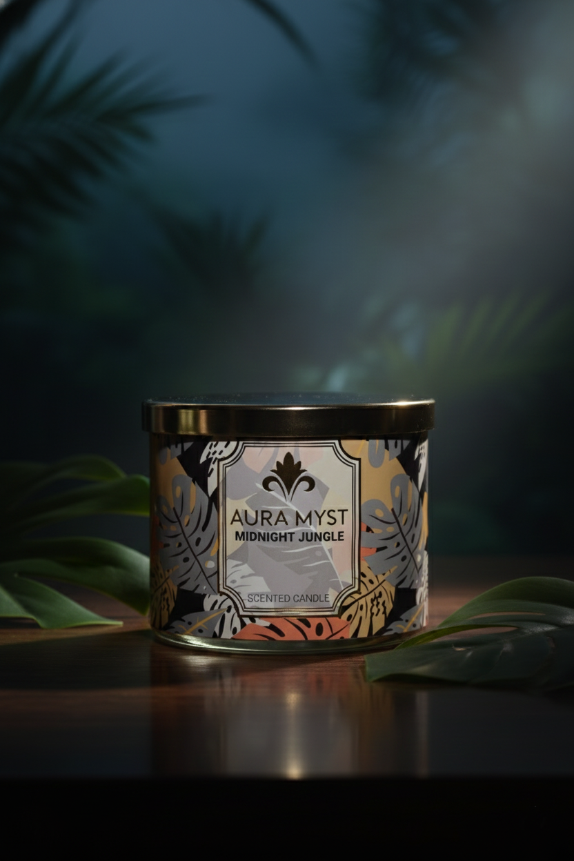 3 Wick Glass Jar Candle - 14oz - Image 15