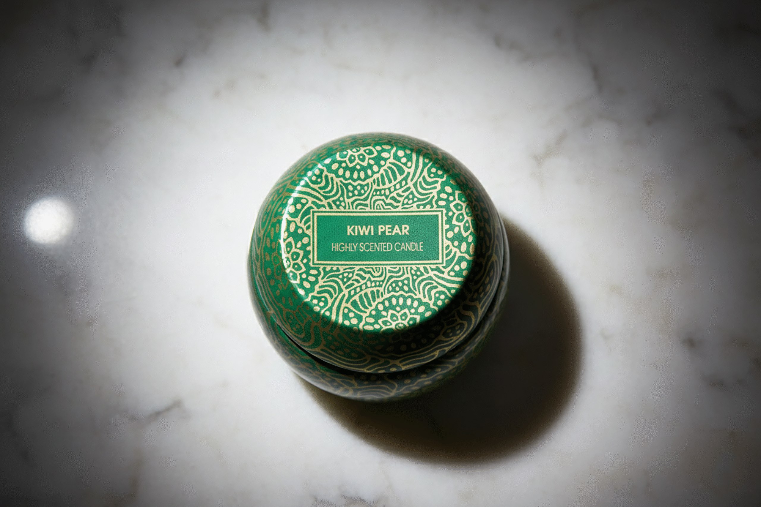 Mini Printed Tin Candle