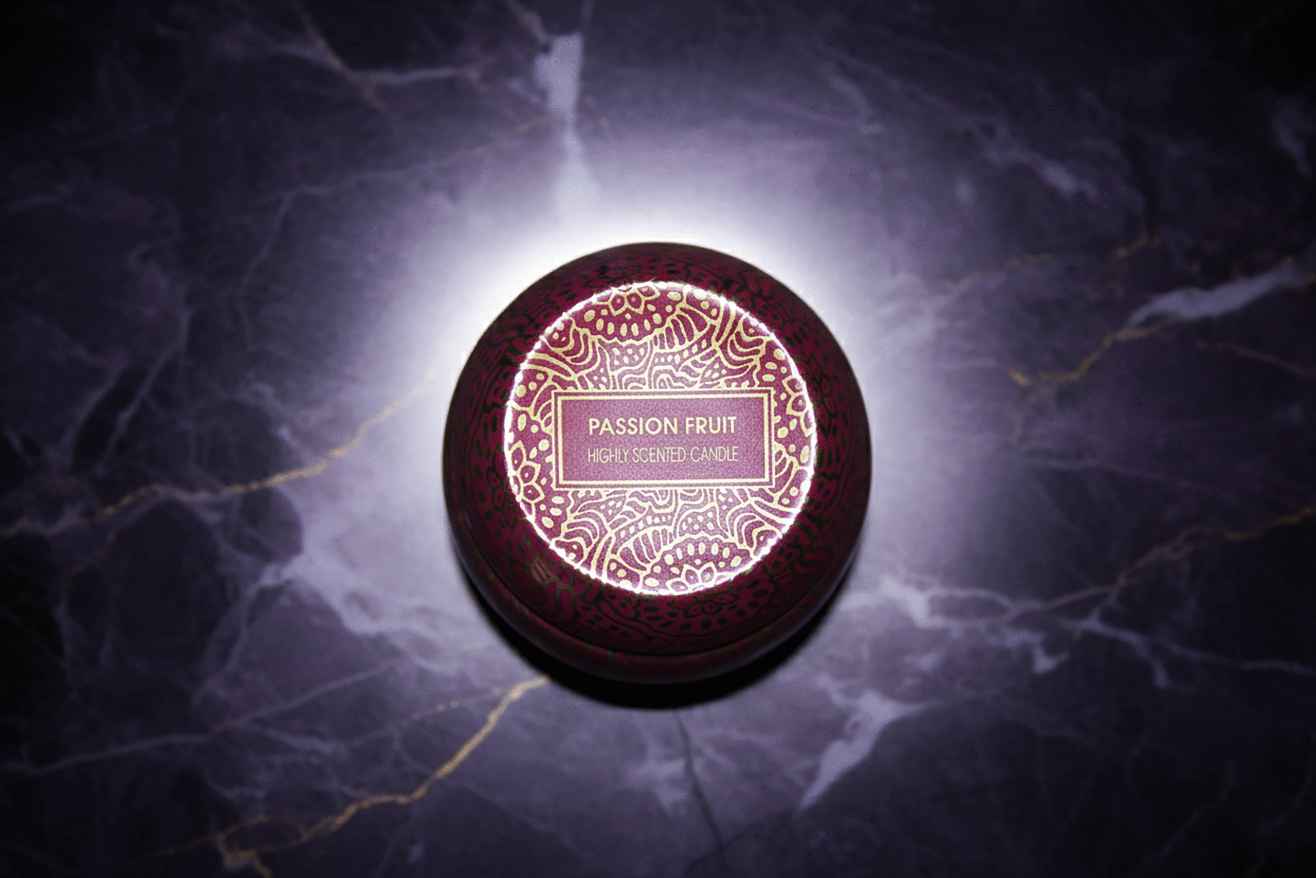 Mini Printed Tin Candle - Image 3